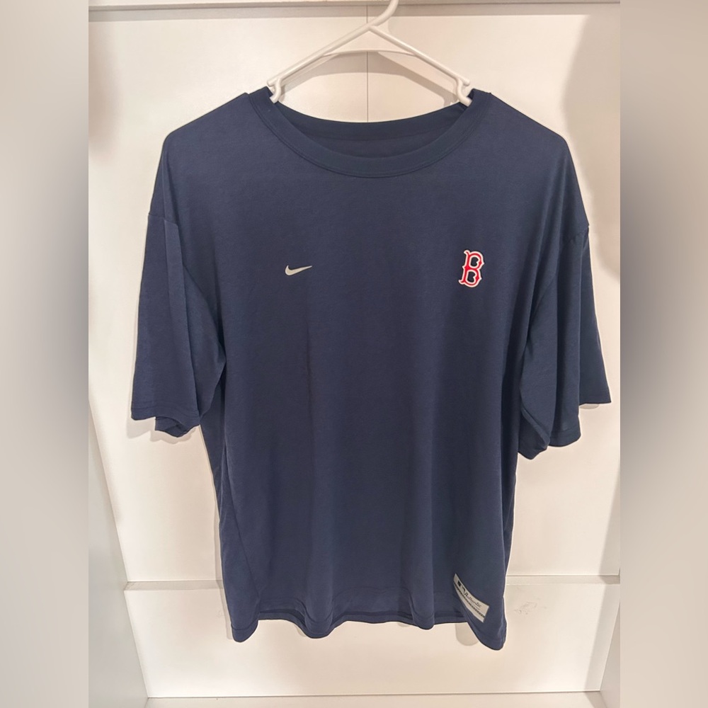 Nike Authentic Boston Red Sox Yoenis Cespedes Team Issued Baseball T-Shirt M